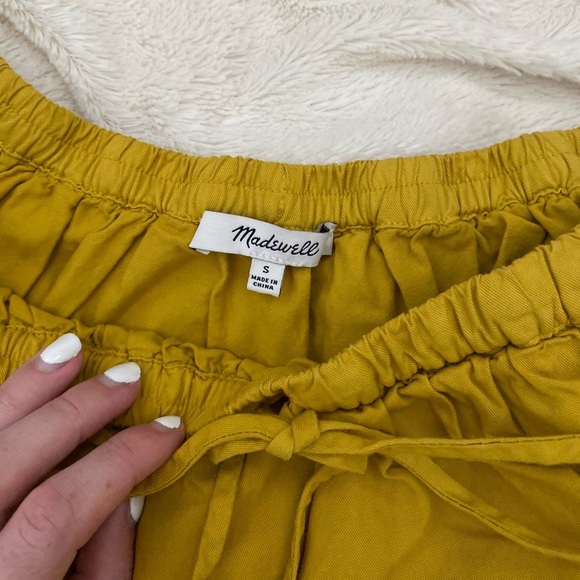 Madewell Balcony Eyelet off the shoulder top - Picture 4 of 5